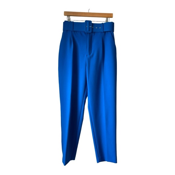 NWT Zara high waisted belted pants - Picture 11 of 16